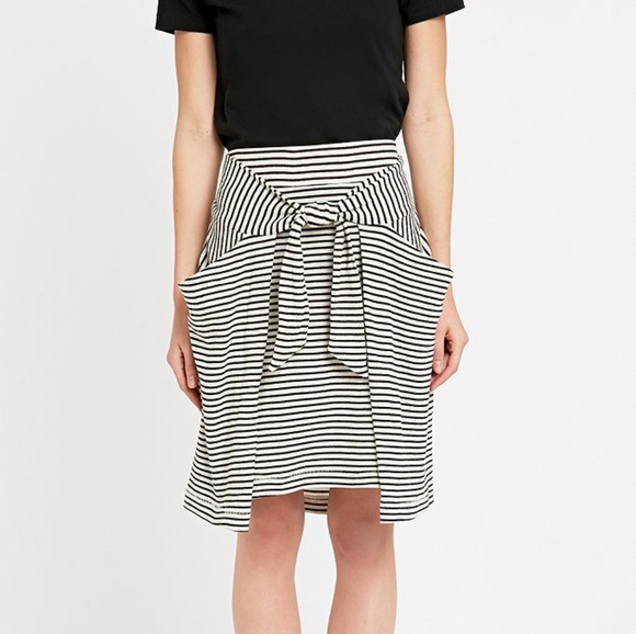 Free People • "All Tied Up" Wrap Skirt - Picture 2 of 10